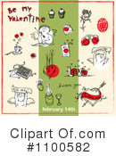 Valentines Day Clipart #1100582 by Eugene