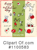 Valentines Day Clipart #1100583 by Eugene