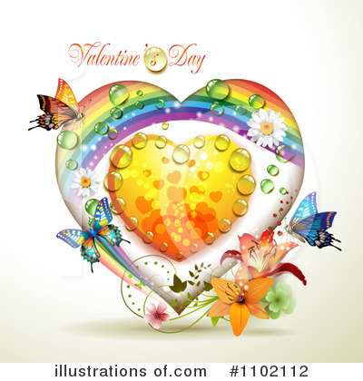 Royalty-Free (RF) Valentines Day Clipart Illustration by merlinul - Stock Sample #1102112