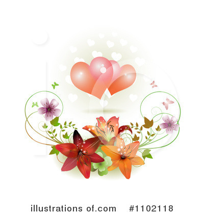 Royalty-Free (RF) Valentines Day Clipart Illustration by merlinul - Stock Sample #1102118