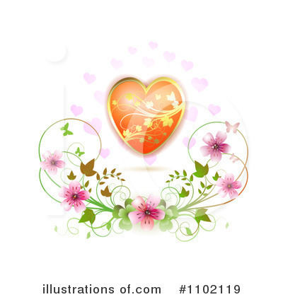 Royalty-Free (RF) Valentines Day Clipart Illustration by merlinul - Stock Sample #1102119