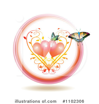 Royalty-Free (RF) Valentines Day Clipart Illustration by merlinul - Stock Sample #1102306