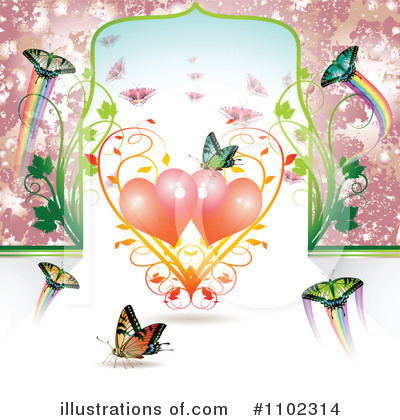 Royalty-Free (RF) Valentines Day Clipart Illustration by merlinul - Stock Sample #1102314