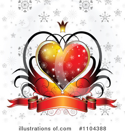 Royalty-Free (RF) Valentines Day Clipart Illustration by merlinul - Stock Sample #1104388