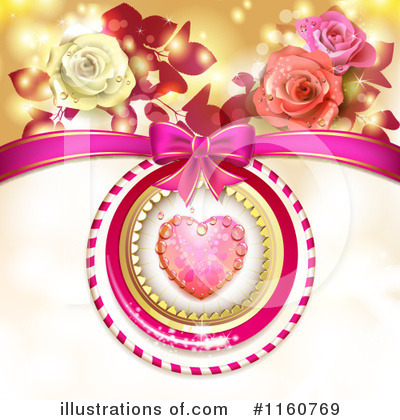Royalty-Free (RF) Valentines Day Clipart Illustration by merlinul - Stock Sample #1160769