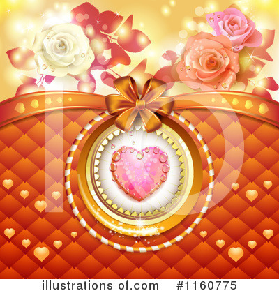 Royalty-Free (RF) Valentines Day Clipart Illustration by merlinul - Stock Sample #1160775