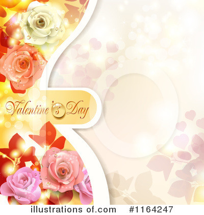 Royalty-Free (RF) Valentines Day Clipart Illustration by merlinul - Stock Sample #1164247