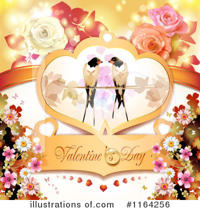 Royalty-Free (RF) Valentines Day Clipart Illustration by merlinul - Stock Sample #1164256