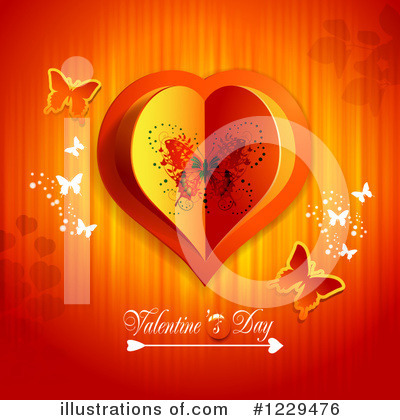 Royalty-Free (RF) Valentines Day Clipart Illustration by merlinul - Stock Sample #1229476