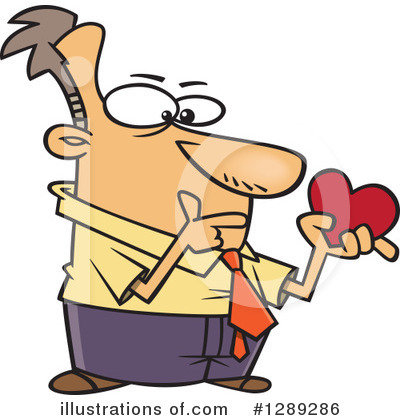 Royalty-Free (RF) Valentines Day Clipart Illustration by toonaday - Stock Sample #1289286