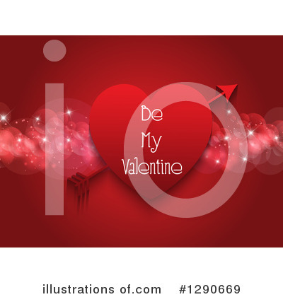 Royalty-Free (RF) Valentines Day Clipart Illustration by KJ Pargeter - Stock Sample #1290669