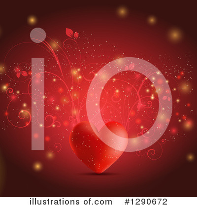 Royalty-Free (RF) Valentines Day Clipart Illustration by KJ Pargeter - Stock Sample #1290672