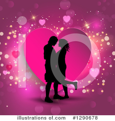 Royalty-Free (RF) Valentines Day Clipart Illustration by KJ Pargeter - Stock Sample #1290678