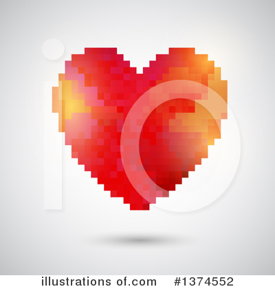 Royalty-Free (RF) Valentines Day Clipart Illustration by KJ Pargeter - Stock Sample #1374552