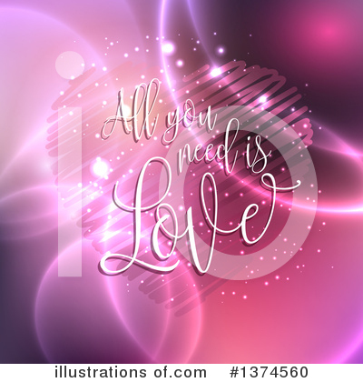 Royalty-Free (RF) Valentines Day Clipart Illustration by KJ Pargeter - Stock Sample #1374560