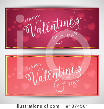 Royalty-Free (RF) Valentines Day Clipart Illustration by KJ Pargeter - Stock Sample #1374561