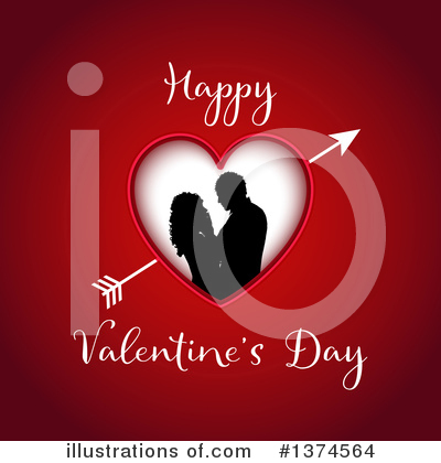 Royalty-Free (RF) Valentines Day Clipart Illustration by KJ Pargeter - Stock Sample #1374564