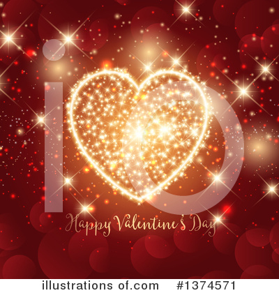 Royalty-Free (RF) Valentines Day Clipart Illustration by KJ Pargeter - Stock Sample #1374571