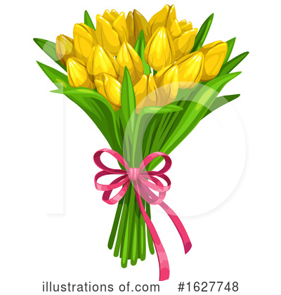 Tulips Clipart #1627748 by Vector Tradition SM