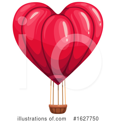 Hot Air Balloon Clipart #1627750 by Vector Tradition SM
