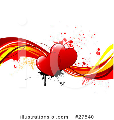 Royalty-Free (RF) Valentines Day Clipart Illustration by KJ Pargeter - Stock Sample #27540