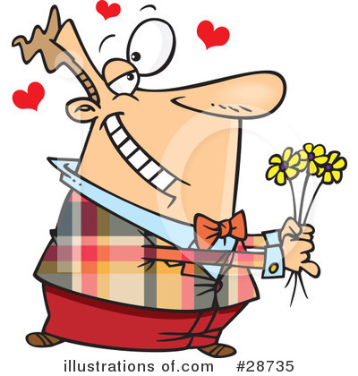Royalty-Free (RF) Valentines Day Clipart Illustration by toonaday - Stock Sample #28735