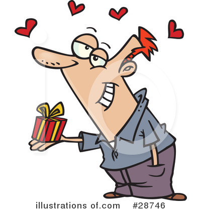 Royalty-Free (RF) Valentines Day Clipart Illustration by toonaday - Stock Sample #28746