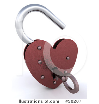Royalty-Free (RF) Valentines Day Clipart Illustration by KJ Pargeter - Stock Sample #30207