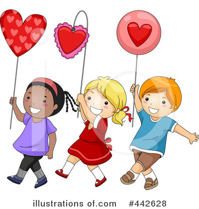 Royalty-Free (RF) Valentines Day Clipart Illustration by BNP Design Studio - Stock Sample #442628
