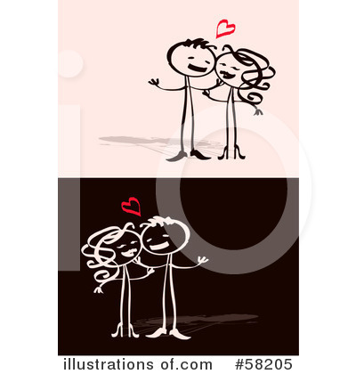 Royalty-Free (RF) Valentines Day Clipart Illustration by NL shop - Stock Sample #58205