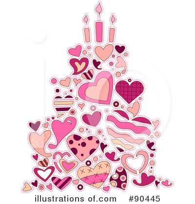 Royalty-Free (RF) Valentines Day Clipart Illustration by BNP Design Studio - Stock Sample #90445