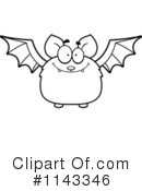 Vampire Bat Clipart #1143346 by Cory Thoman