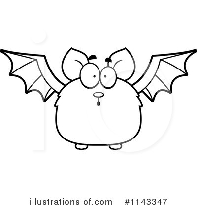 Royalty-Free (RF) Vampire Bat Clipart Illustration by Cory Thoman - Stock Sample #1143347