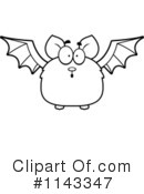 Vampire Bat Clipart #1143347 by Cory Thoman