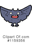 Vampire Bat Clipart #1159356 by lineartestpilot