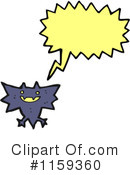 Vampire Bat Clipart #1159360 by lineartestpilot