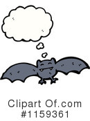 Vampire Bat Clipart #1159361 by lineartestpilot