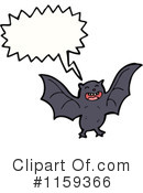 Vampire Bat Clipart #1159366 by lineartestpilot