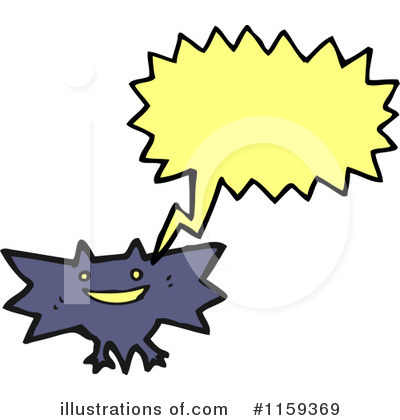 Royalty-Free (RF) Vampire Bat Clipart Illustration by lineartestpilot - Stock Sample #1159369