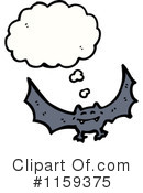 Vampire Bat Clipart #1159375 by lineartestpilot
