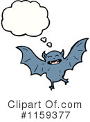 Vampire Bat Clipart #1159377 by lineartestpilot