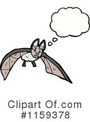 Vampire Bat Clipart #1159378 by lineartestpilot