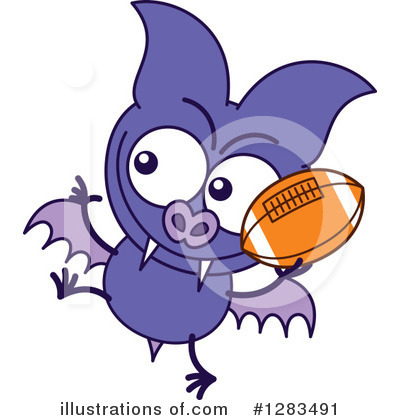 Royalty-Free (RF) Vampire Bat Clipart Illustration by Zooco - Stock Sample #1283491
