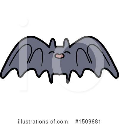 Royalty-Free (RF) Vampire Bat Clipart Illustration by lineartestpilot - Stock Sample #1509681