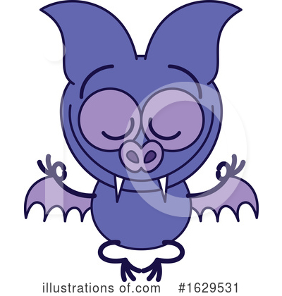Royalty-Free (RF) Vampire Bat Clipart Illustration by Zooco - Stock Sample #1629531