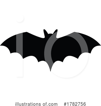 Royalty-Free (RF) Vampire Bat Clipart Illustration by Any Vector - Stock Sample #1782756