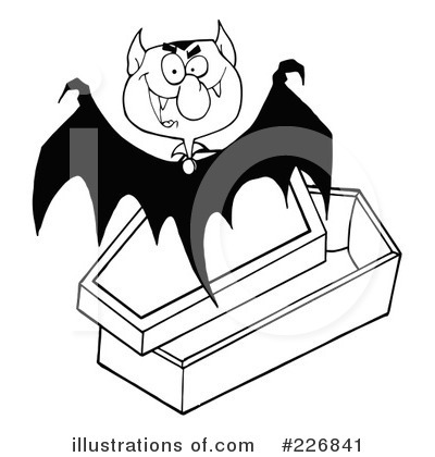 Vampire Bat Clipart #226841 by Hit Toon