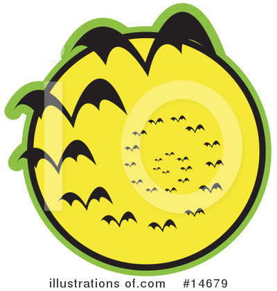 Royalty-Free (RF) Vampire Bats Clipart Illustration by Andy Nortnik - Stock Sample #14679