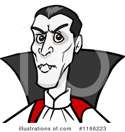 Royalty-Free (RF) Vampire Clipart Illustration by Cartoon Solutions - Stock Sample #1166223