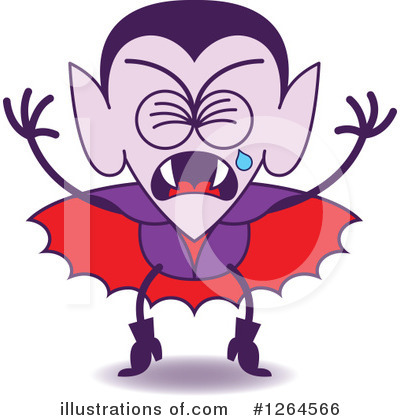 Royalty-Free (RF) Vampire Clipart Illustration by Zooco - Stock Sample #1264566